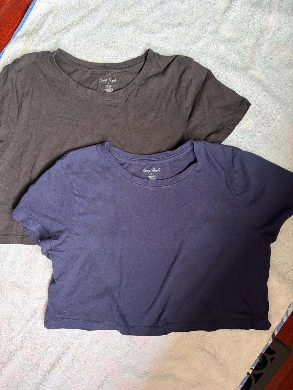Womens Crop Top. Navy and Black. Price is for both!!